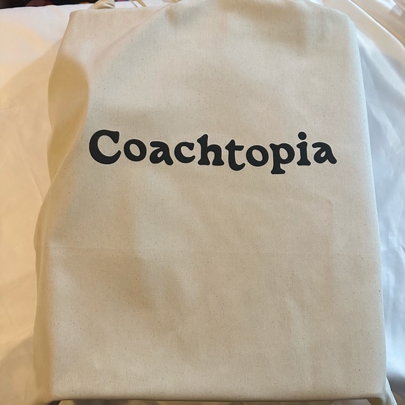 Coach Coachtopia Recycle Canvas Let Us Take a Trip Tote - Picture 2 of 11